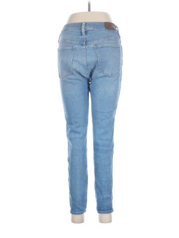 Madewell 10" High-Rise Skinny Crop Jeans in Sheffield Wash (view 2)