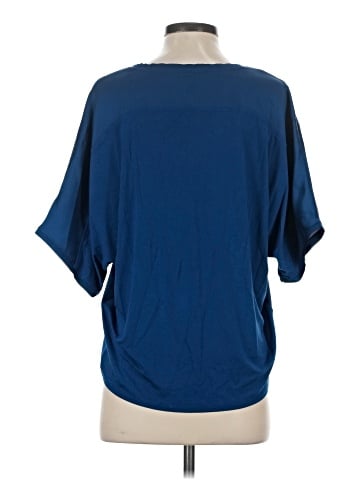 White House Black Market Short Sleeve Blouse (view 2)