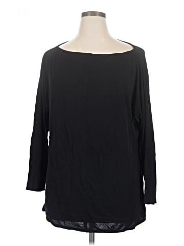 Linda Allard Ellen Tracy 3/4 Sleeve Top (view 1)