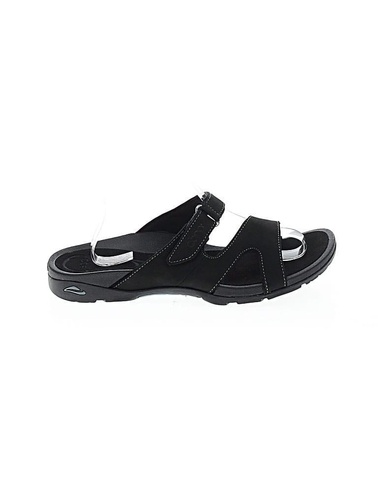 Pre-owned Abeo Sandals In Black
