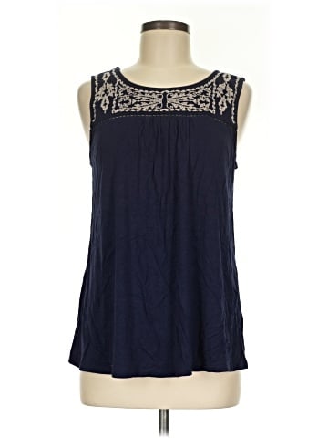 Skies Are Blue Sleeveless Blouse (view 1)