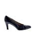Salvatore Ferragamo Black Blue Heels Size 7 1/2 (narrow) - photo 1