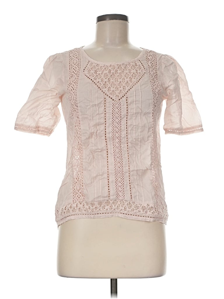 Pre-owned Warehouse Short Sleeve T-shirt In Pink