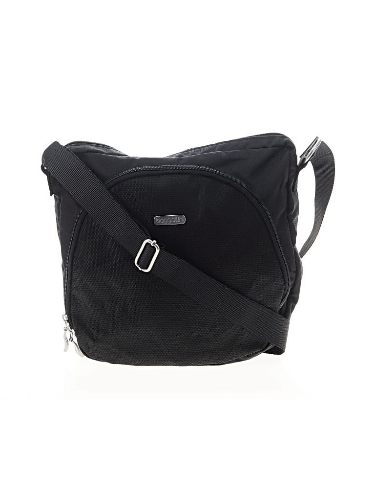 Pre-owned Baggallini Crossbody Bag In Black