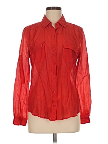 Calvin Klein Long Sleeve Button-Down Shirt (view 1)