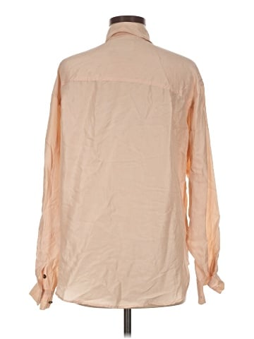 First Issue by Liz Claiborne Long Sleeve Silk Top (view 2)