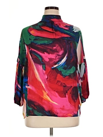 New York & Company 3/4 Sleeve Blouse (view 1)