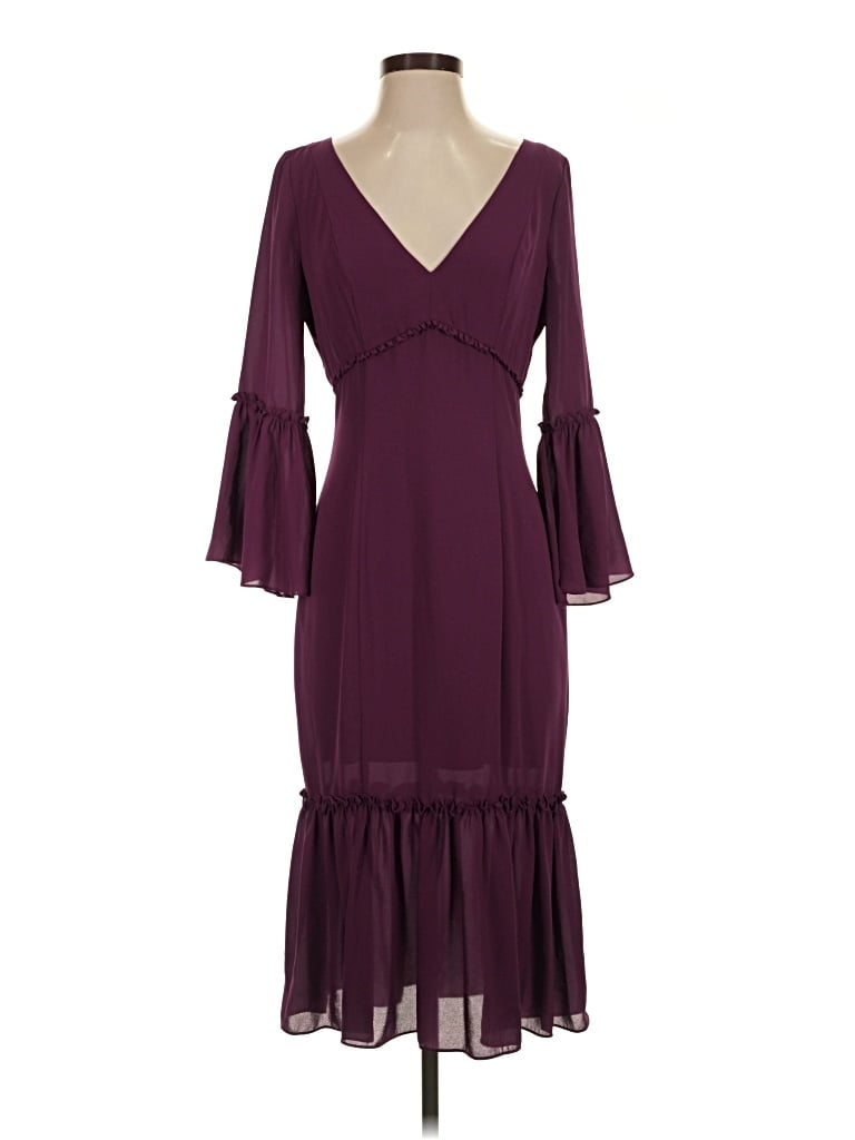 Pre-owned Likely Cocktail Dress In Burgundy