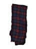 Unbranded Plaid Burgundy Scarf One size - photo 2