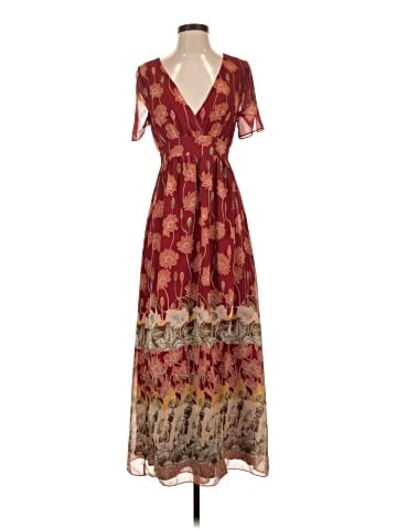 Madewell Tulip-Sleeve Maxi Dress in Tall Sunflowers (view 1)
