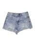 Zara Blue Denim Shorts Size 13 - 14 - photo 1