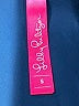 Lilly Pulitzer 100% Polyester Blue Sleeveless Blouse Size S - photo 7