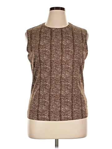 New York & Company Sleeveless T-Shirt (view 1)