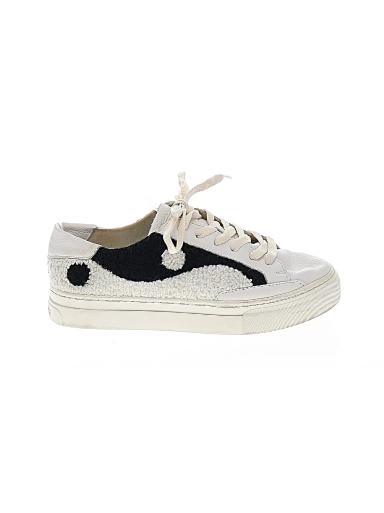 Pre-owned Soludos Sneakers In Ivory