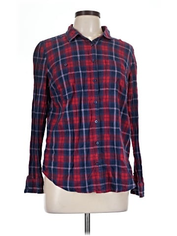 St. John's Bay Long Sleeve Button-Down Shirt (view 1)