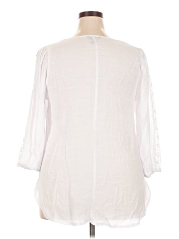 Unique Spectrum 3/4 Sleeve Blouse (view 2)