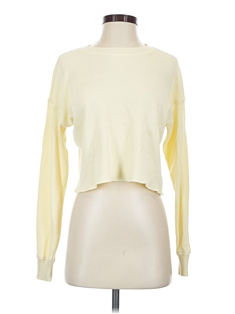 Pre-owned Tna Pullover Sweater In Yellow