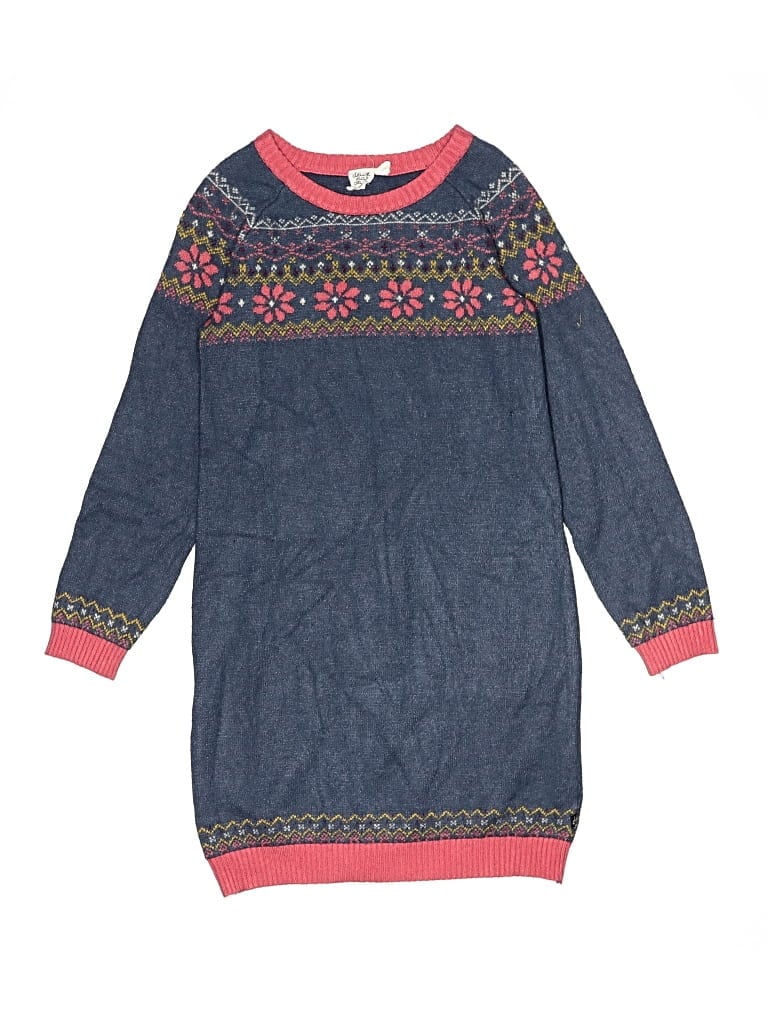 Pre-owned Deux Par Deux Kids' Dress In Blue