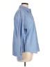 10.11 Studios 100% Cotton Blue Long Sleeve Button-Down Shirt Size L - photo 4