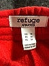 Refuge 100% Polyester Solid Red Shorts Size M - photo 3