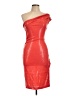 St. John Red Cocktail Dress Size 10 - photo 1