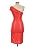 St. John Red Cocktail Dress Size 10 - photo 2