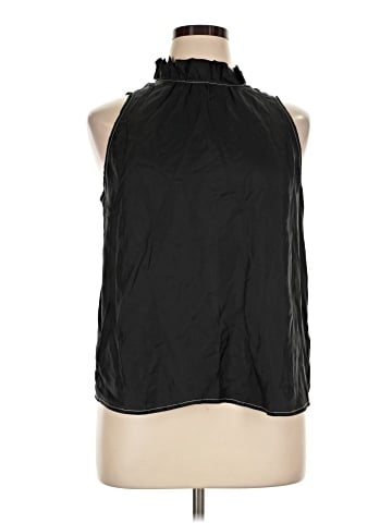 J.Crew Collection Sleeveless Silk Top (view 1)