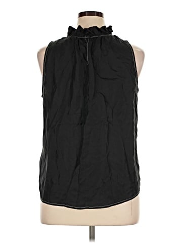 J.Crew Collection Sleeveless Silk Top (view 2)