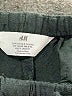 H&M Solid Black Linen Pants Size 8 - photo 3