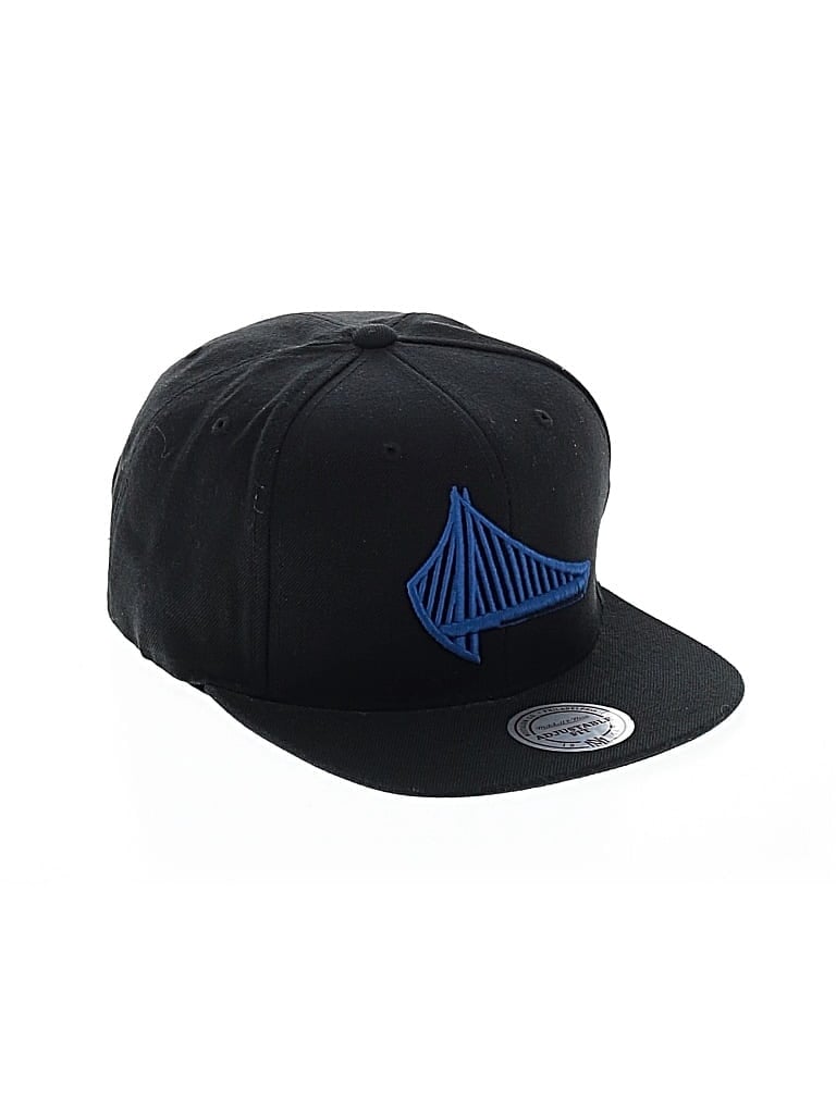 Pre-owned Mitchell & Ness Baseball Cap In Black