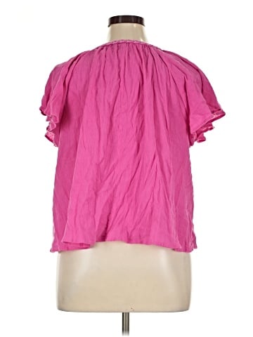 Jessica Simpson Short Sleeve Blouse (view 2)
