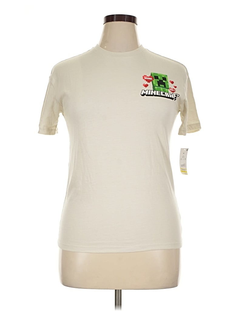 Mad Engine Short Sleeve T-shirt In Ivory