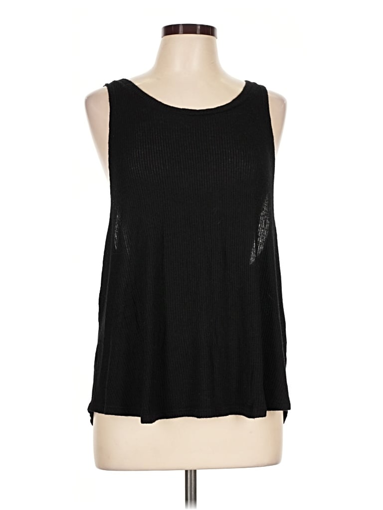 Pre-owned Eberjey Sleeveless T-shirt In Black