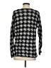 J.Jill 100% Cotton Houndstooth Silver Pullover Sweater Size S - photo 2