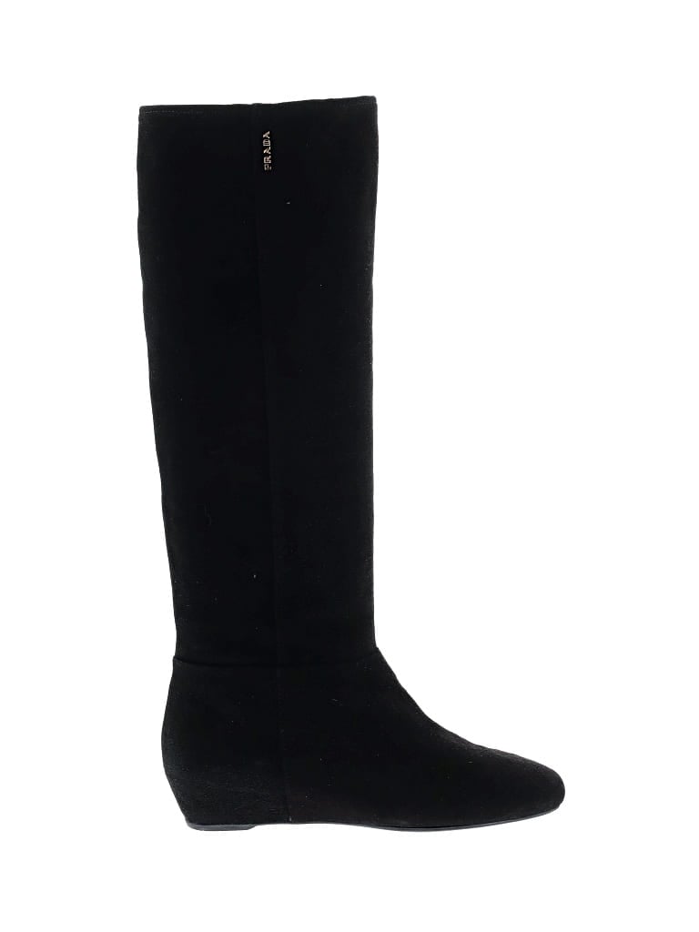 Pre-owned Prada Boots In Black
