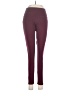 Nicole Miller Solid Burgundy Active Pants Size M - photo 1