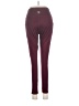 Nicole Miller Solid Burgundy Active Pants Size M - photo 2