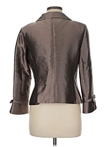 Teri Jon by Rickie Freeman Silk Blazer (view 2)