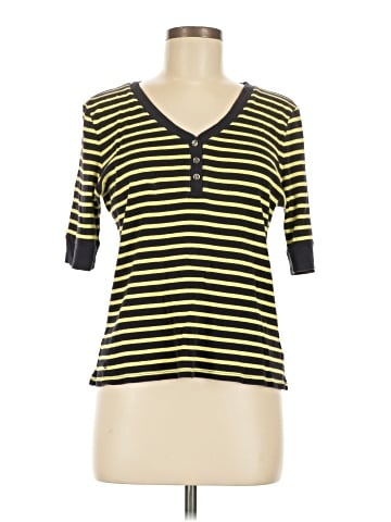 Lauren by Ralph Lauren 3/4 Sleeve T-Shirt (view 1)