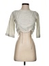 Zara Basic Ivory 3/4 Sleeve Top Size XS - photo 1