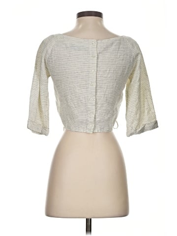Zara Basic 3/4 Sleeve Top (view 2)