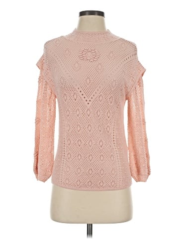White House Black Market 3/4 Sleeve Blouse (view 1)