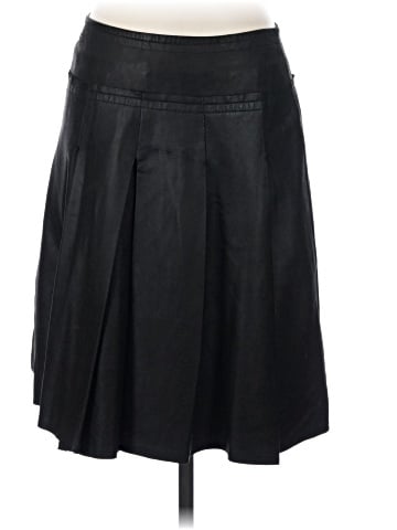Weekend Max Mara Leather Skirt (view 2)