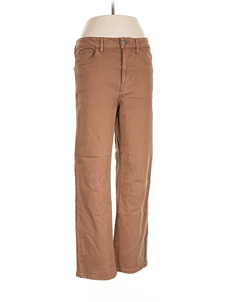 Pre-owned Well Worn Khaki Pant In Brown