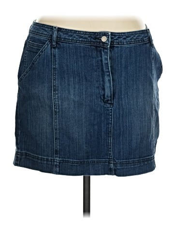 I Heart Ronson Denim Skirt (view 1)