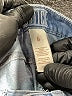 Justice Metallic Blue Denim Shorts Size 6 - photo 4