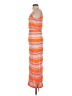 Splendid Stripes Orange Casual Dress Size XS - photo 5