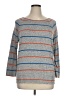 Mix by 41 Hawthorn Stripes Gray Pullover Sweater Size XL - photo 1
