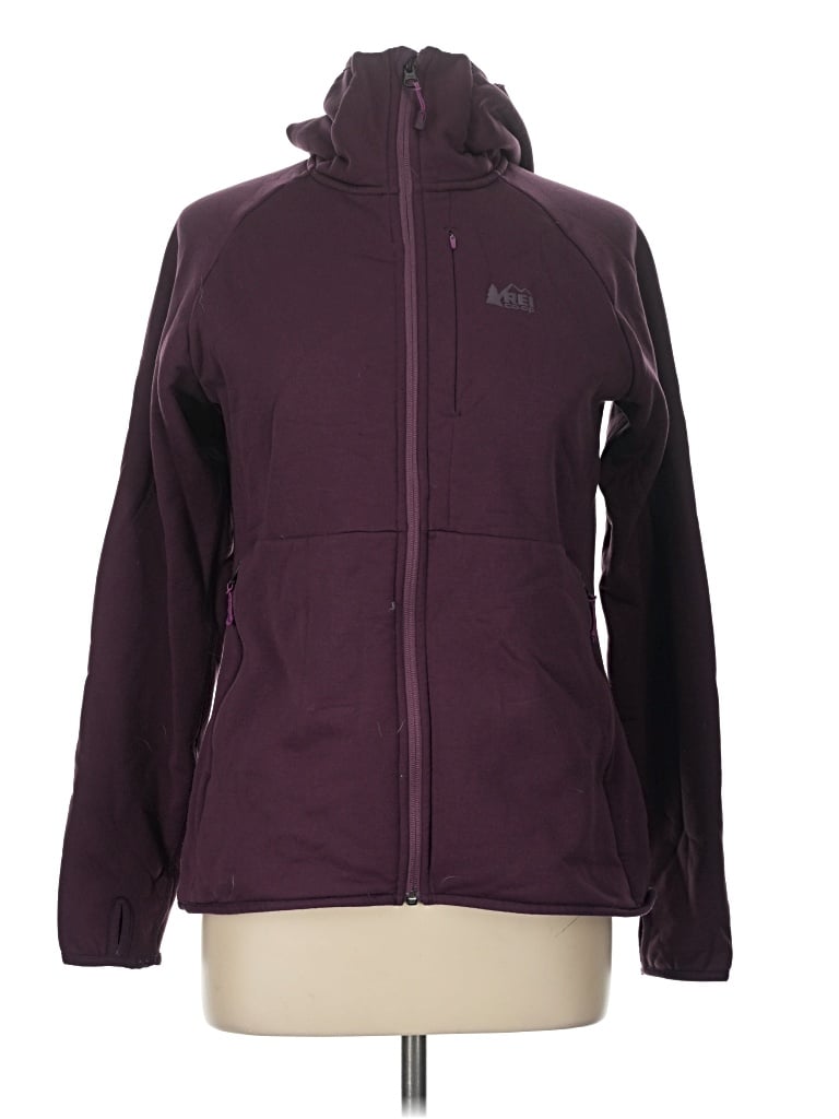 Pre-owned Rei Co Op Pullover Hoodie In Purple