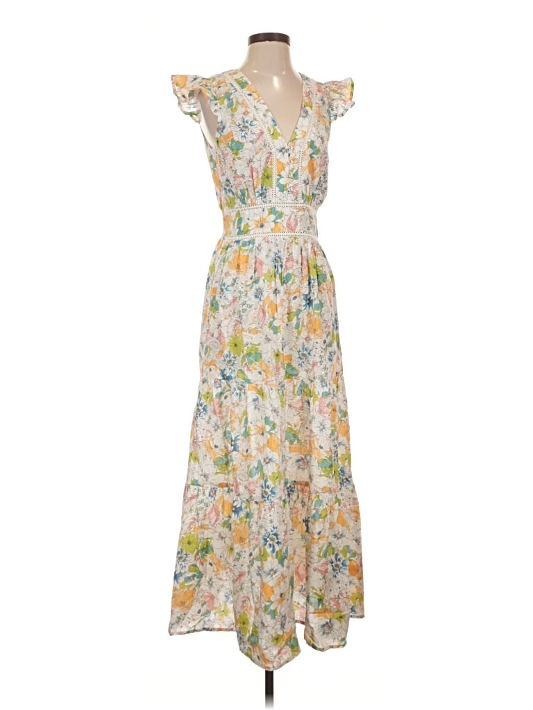Pre-owned Lovestitch Casual Dress In Yellow